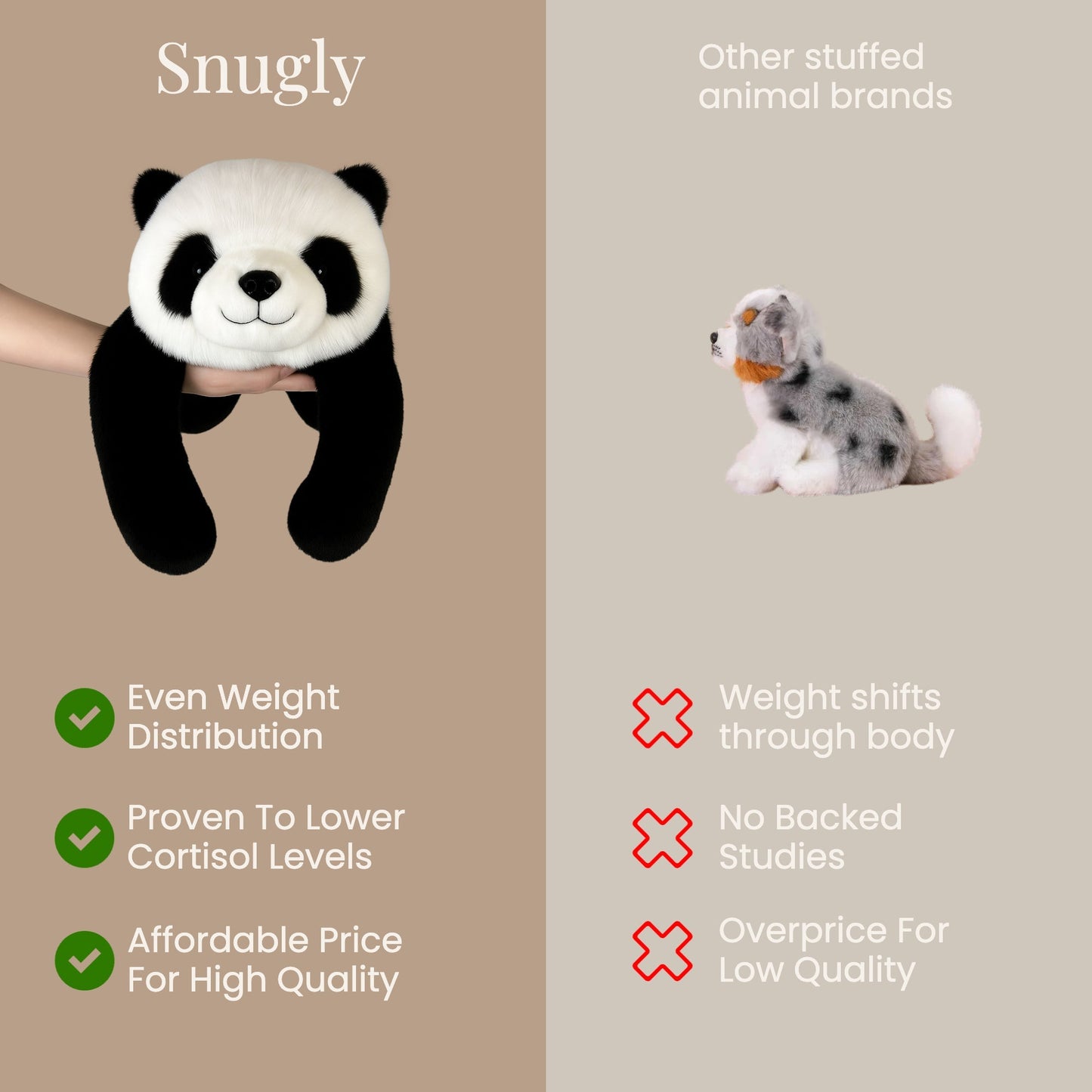 Snugly - Weighted Stuffed Friends
